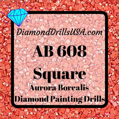 AB 608 SQUARE Aurora Borealis 5D Diamond Painting Drills 