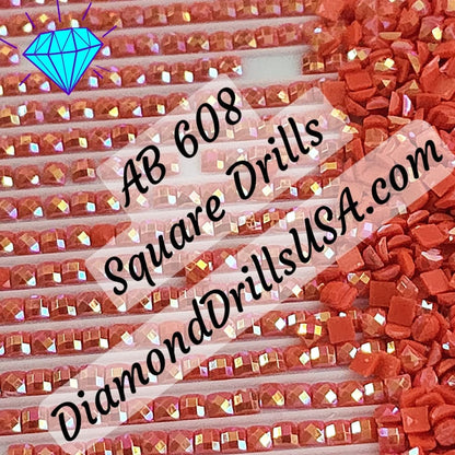 AB 608 SQUARE Aurora Borealis 5D Diamond Painting Drills 