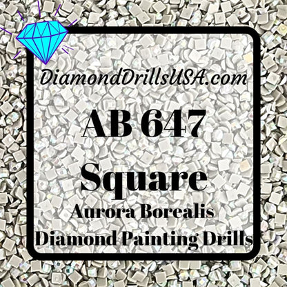 AB 647 SQUARE Aurora Borealis 5D Diamond Painting Drills 