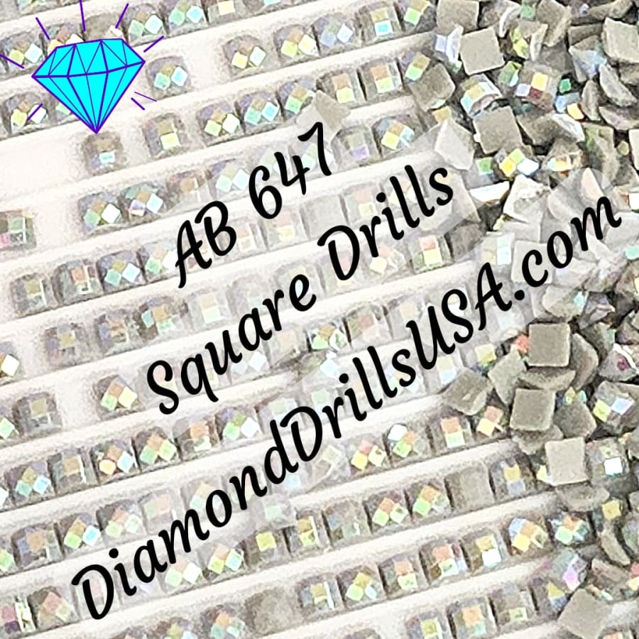 AB 647 SQUARE Aurora Borealis 5D Diamond Painting Drills 