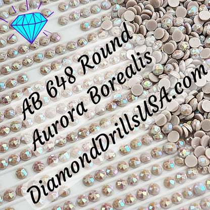 AB 648 ROUND Aurora Borealis 5D Diamond Painting Drills