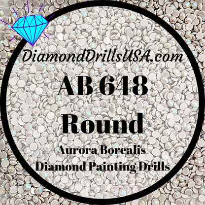 AB 648 ROUND Aurora Borealis 5D Diamond Painting Drills