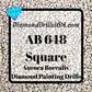 AB 648 SQUARE Aurora Borealis 5D Diamond Painting Drills 