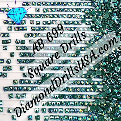 AB 699 SQUARE Aurora Borealis 5D Diamond Painting Drills 