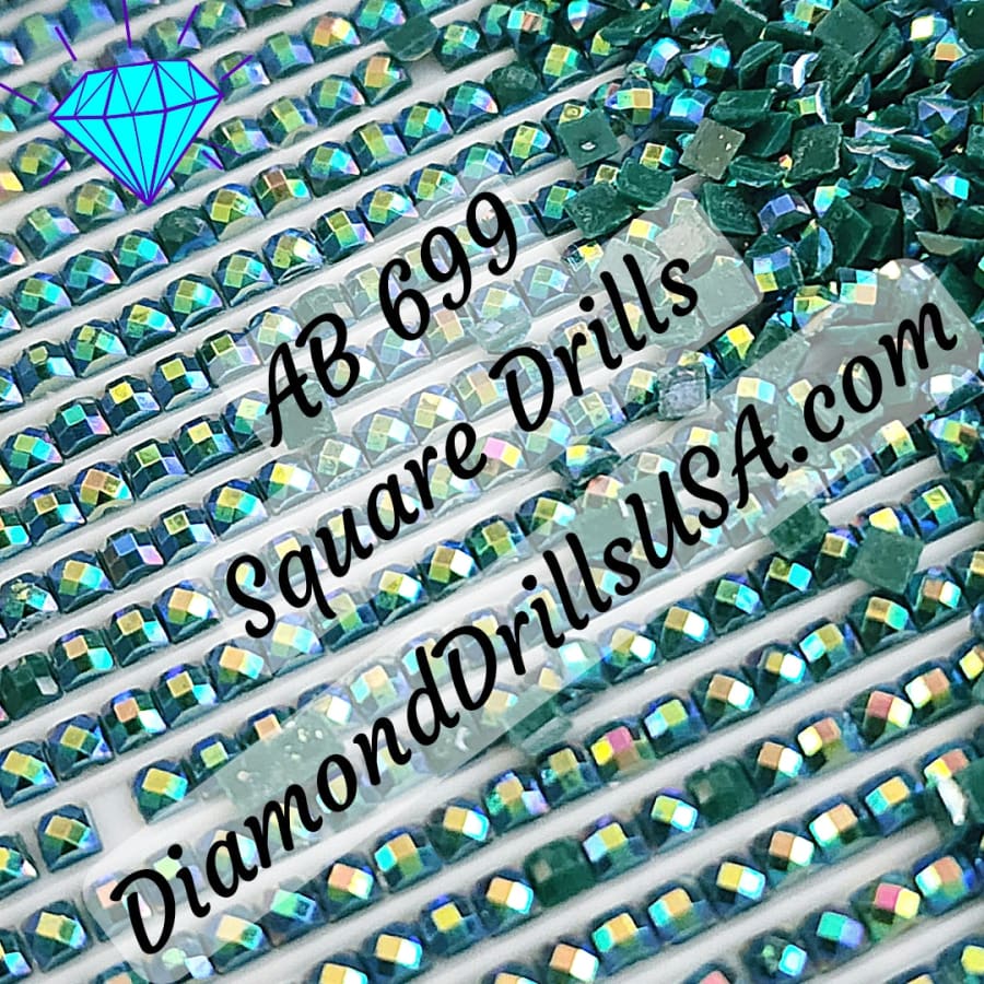 AB 699 SQUARE Aurora Borealis 5D Diamond Painting Drills 