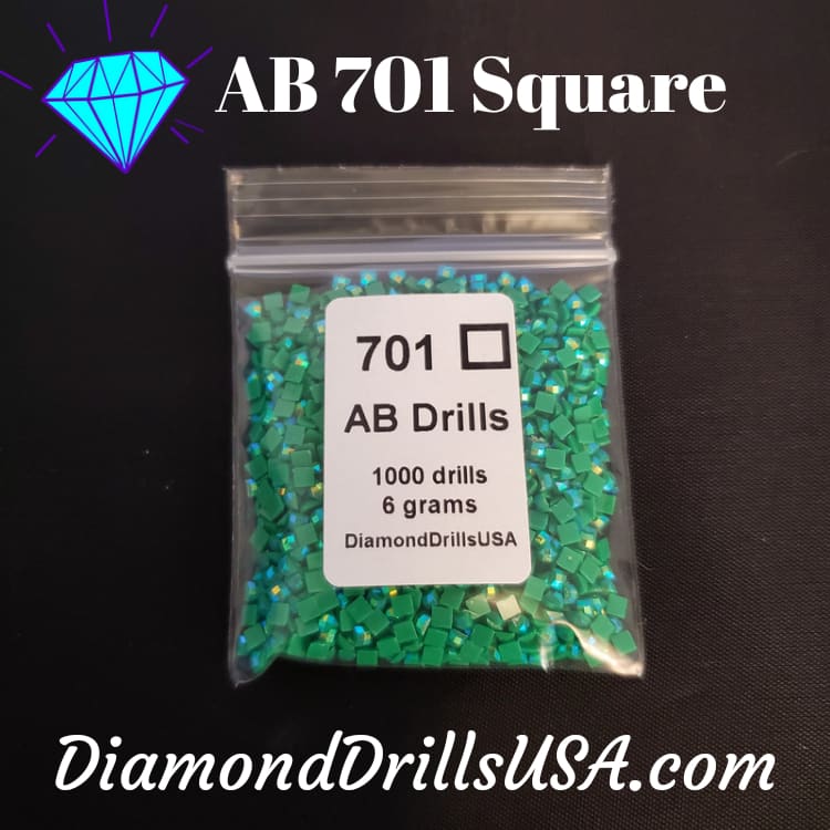 AB 701 SQUARE Aurora Borealis 5D Diamond Painting Drills 