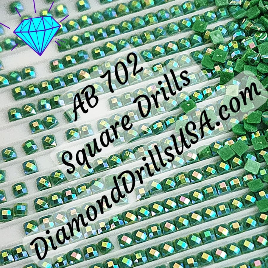 AB 702 SQUARE Aurora Borealis 5D Diamond Painting Drills 