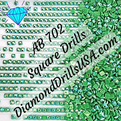 AB 702 SQUARE Aurora Borealis 5D Diamond Painting Drills 