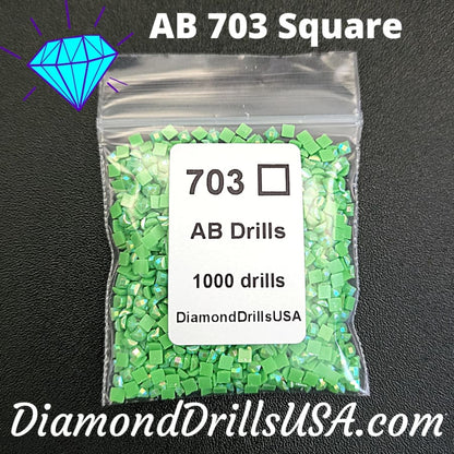 AB 703 SQUARE Aurora Borealis 5D Diamond Painting Drills 