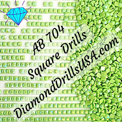 AB 704 SQUARE Aurora Borealis 5D Diamond Painting Drills 