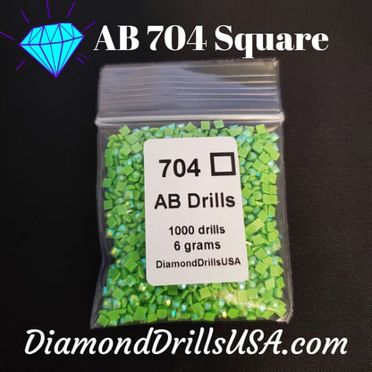 AB 704 SQUARE Aurora Borealis 5D Diamond Painting Drills 