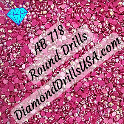 AB 718 ROUND Aurora Borealis 5D Diamond Painting Drills 