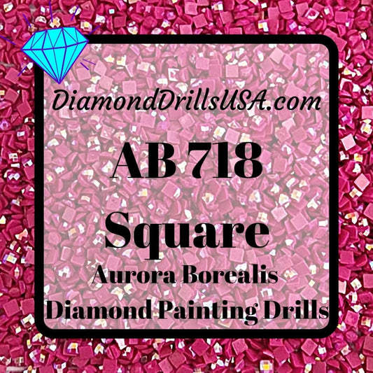 AB 718 SQUARE Aurora Borealis 5D Diamond Painting Drills 