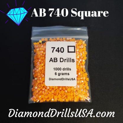 AB 740 SQUARE Aurora Borealis 5D Diamond Painting Drills 