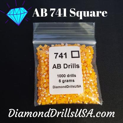AB 741 SQUARE Aurora Borealis 5D Diamond Painting Drills 