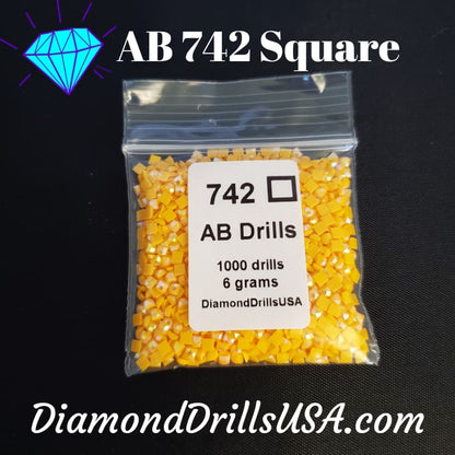 AB 742 SQUARE Aurora Borealis 5D Diamond Painting Drills 