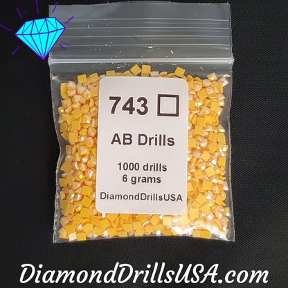 AB 743 SQUARE Aurora Borealis 5D Diamond Painting Drills 
