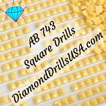 AB 743 SQUARE Aurora Borealis 5D Diamond Painting Drills 