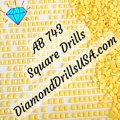 AB 743 SQUARE Aurora Borealis 5D Diamond Painting Drills 