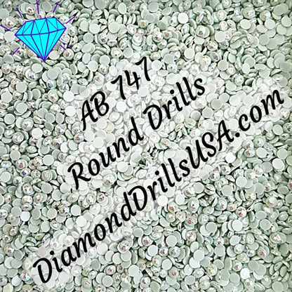 AB 747 ROUND Aurora Borealis 5D Diamond Painting Drills 