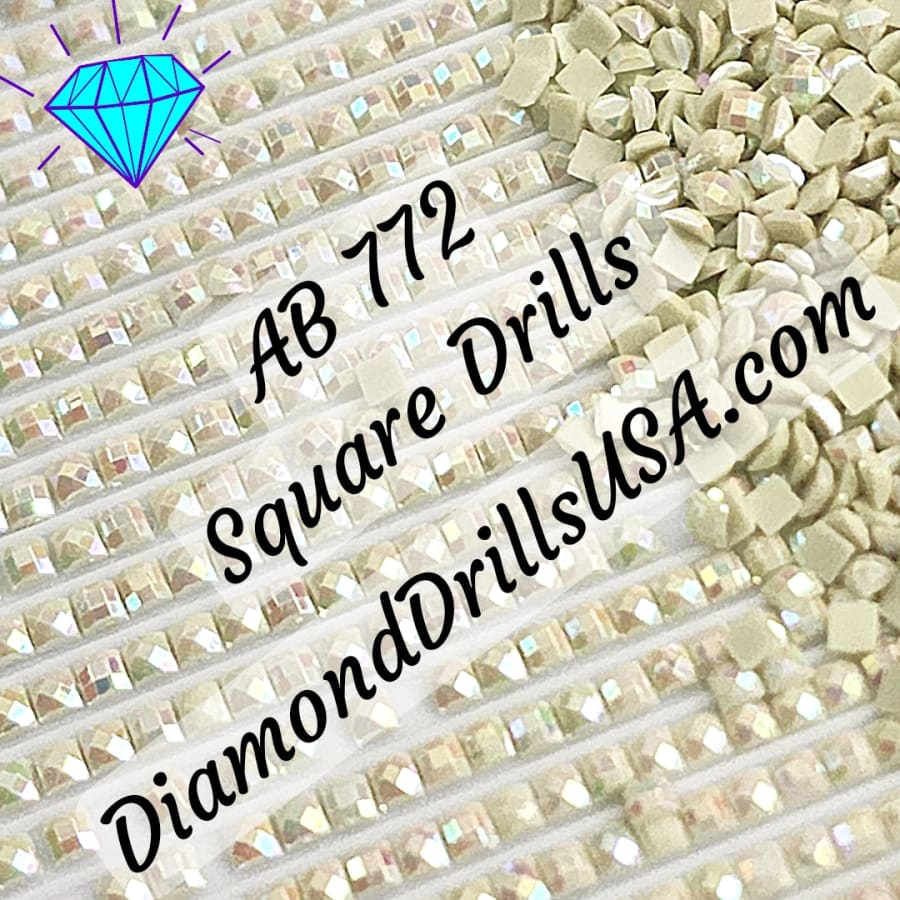 AB 772 SQUARE Aurora Borealis 5D Diamond Painting Drills 