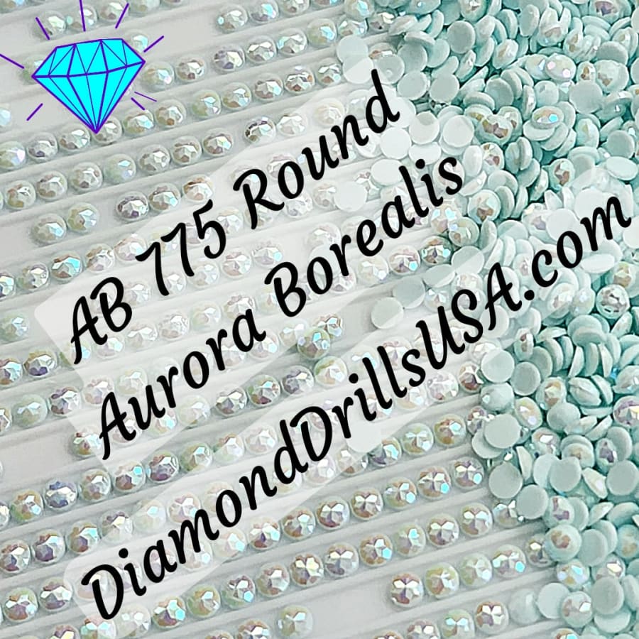 AB 775 ROUND Aurora Borealis 5D Diamond Painting Drills