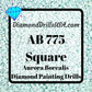 AB 775 SQUARE Aurora Borealis 5D Diamond Painting Drills 
