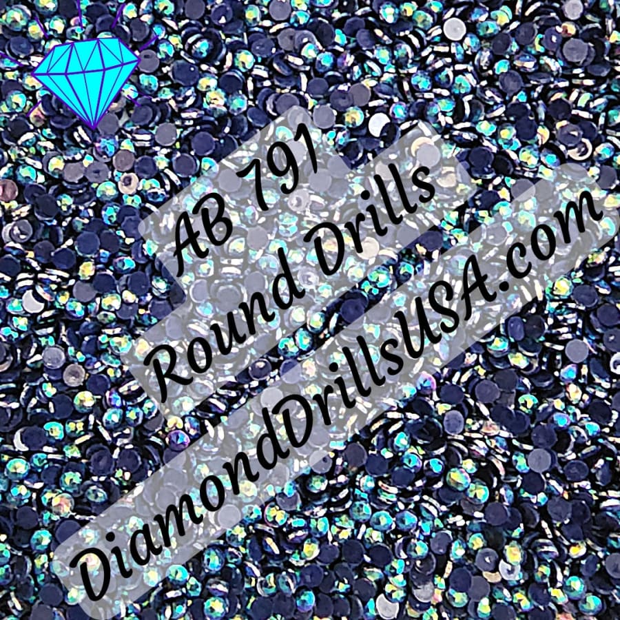 AB 791 ROUND Aurora Borealis 5D Diamond Painting Drills 