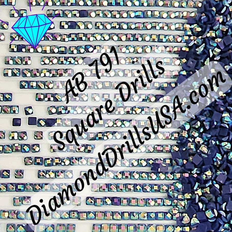 AB 791 SQUARE Aurora Borealis 5D Diamond Painting Drills 