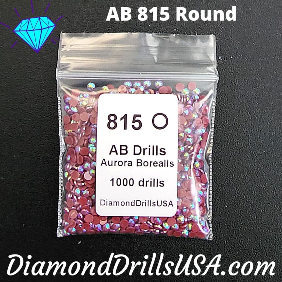 AB 815 ROUND Aurora Borealis 5D Diamond Painting Drills 