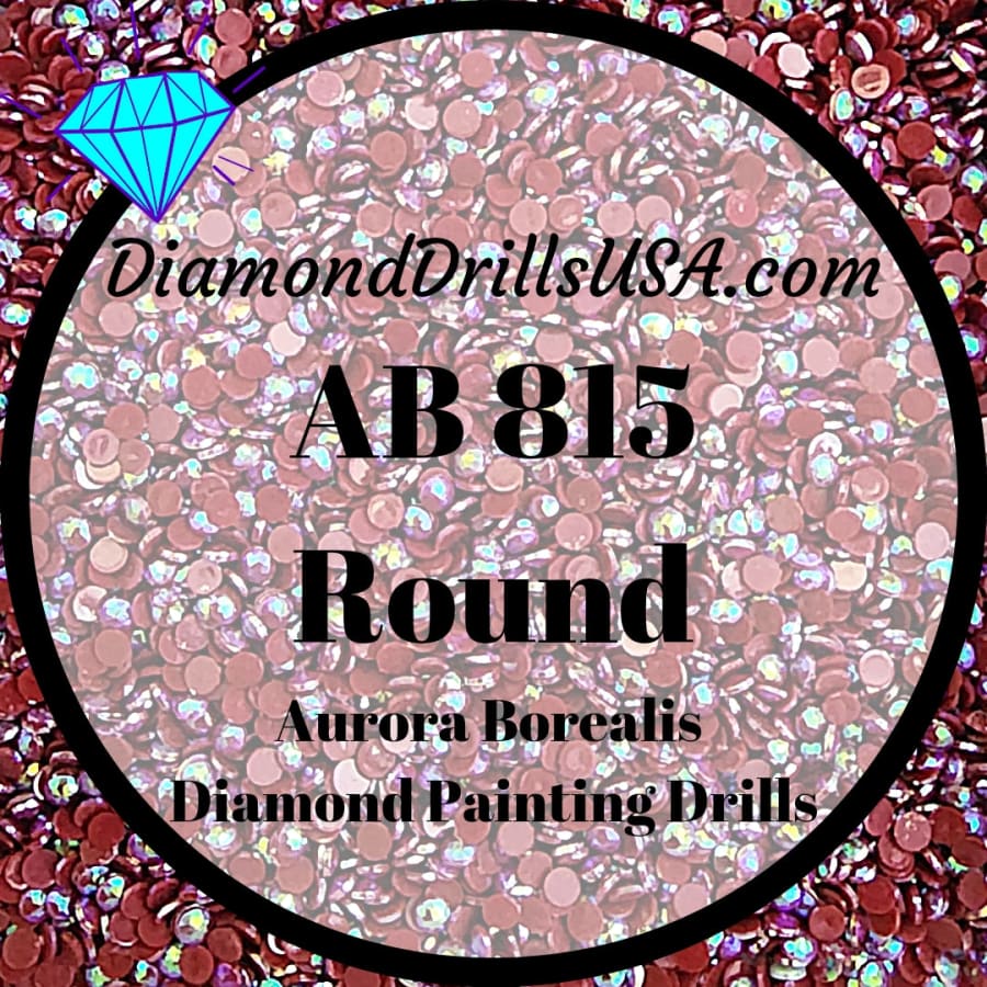 AB 815 ROUND Aurora Borealis 5D Diamond Painting Drills 