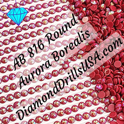 AB 816 ROUND Aurora Borealis 5D Diamond Painting Drills