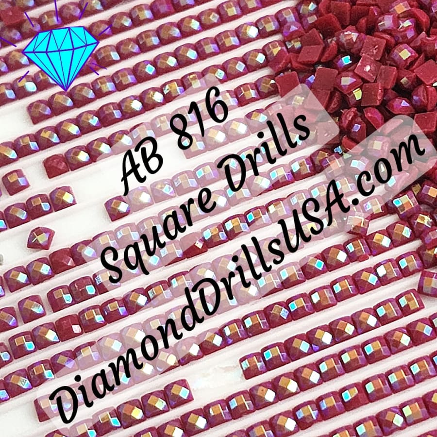 AB 816 SQUARE Aurora Borealis 5D Diamond Painting Drills 