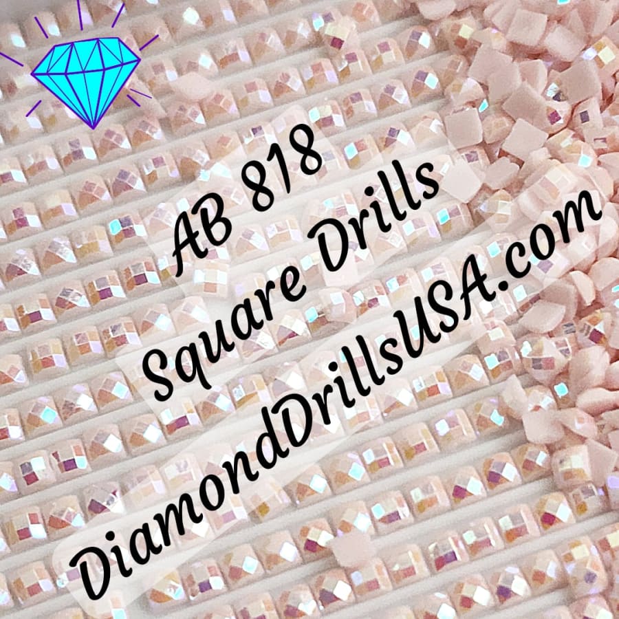 AB 818 SQUARE Aurora Borealis 5D Diamond Painting Drills 
