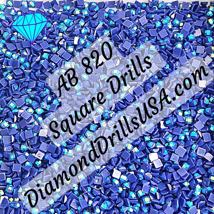 AB 820 SQUARE Aurora Borealis 5D Diamond Painting Drills 