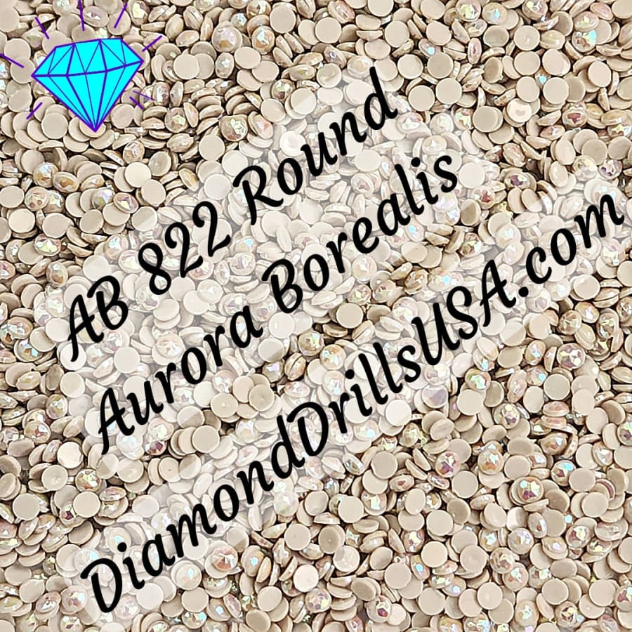 AB 822 ROUND Aurora Borealis 5D Diamond Painting Drills