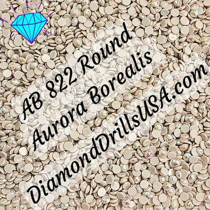 AB 822 ROUND Aurora Borealis 5D Diamond Painting Drills