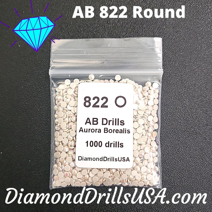 AB 822 ROUND Aurora Borealis 5D Diamond Painting Drills