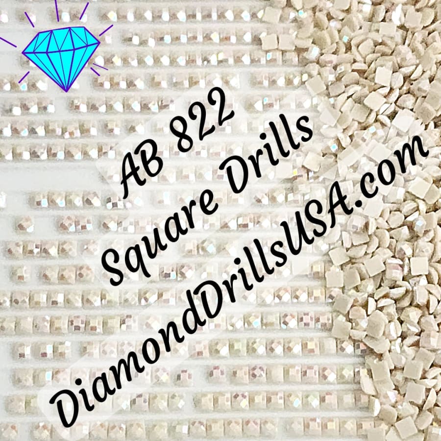 AB 822 SQUARE Aurora Borealis 5D Diamond Painting Drills 