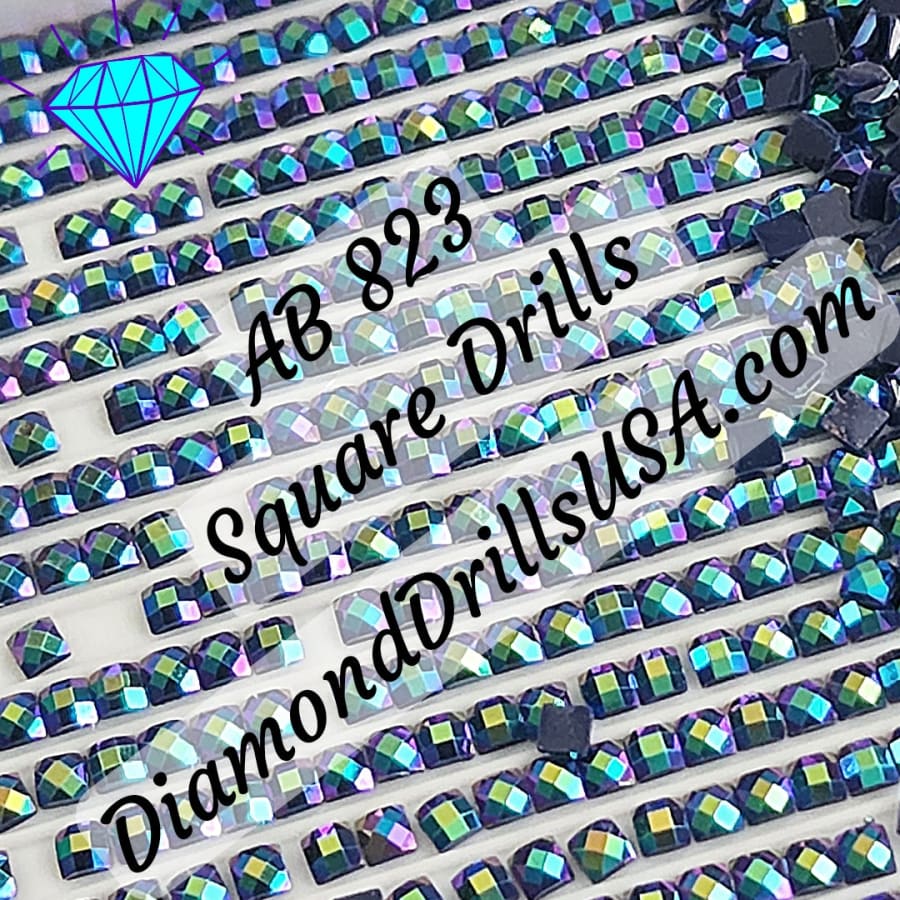 AB 823 SQUARE Aurora Borealis 5D Diamond Painting Drills 