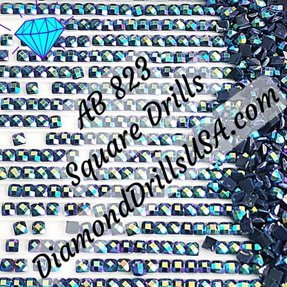 AB 823 SQUARE Aurora Borealis 5D Diamond Painting Drills