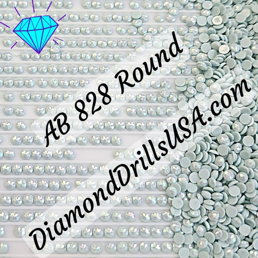 AB 828 ROUND Aurora Borealis 5D Diamond Painting Drills 