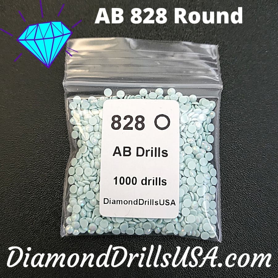 AB 828 ROUND Aurora Borealis 5D Diamond Painting Drills 