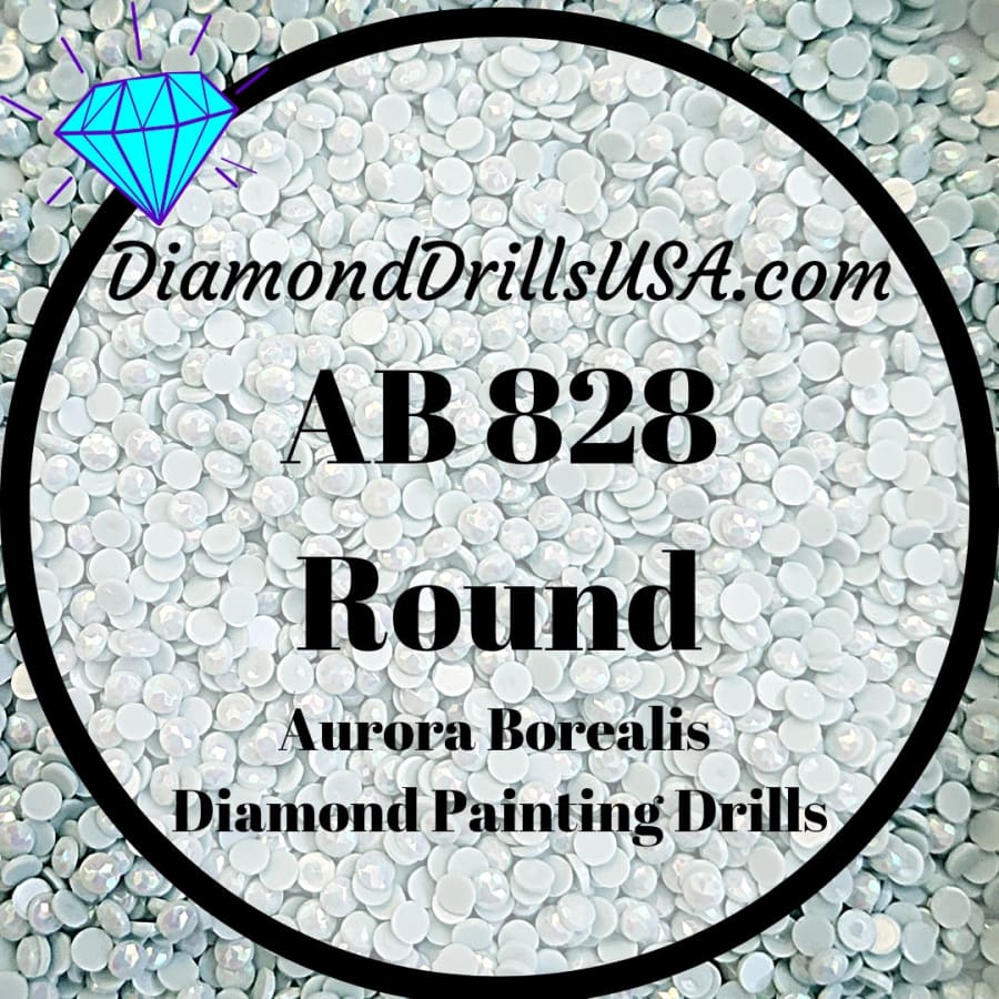 AB 828 ROUND Aurora Borealis 5D Diamond Painting Drills 