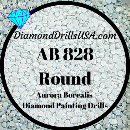 AB 828 ROUND Aurora Borealis 5D Diamond Painting Drills 