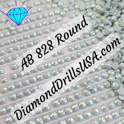 AB 828 ROUND Aurora Borealis 5D Diamond Painting Drills 