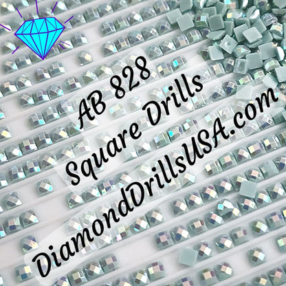 AB 828 SQUARE Aurora Borealis 5D Diamond Painting Drills