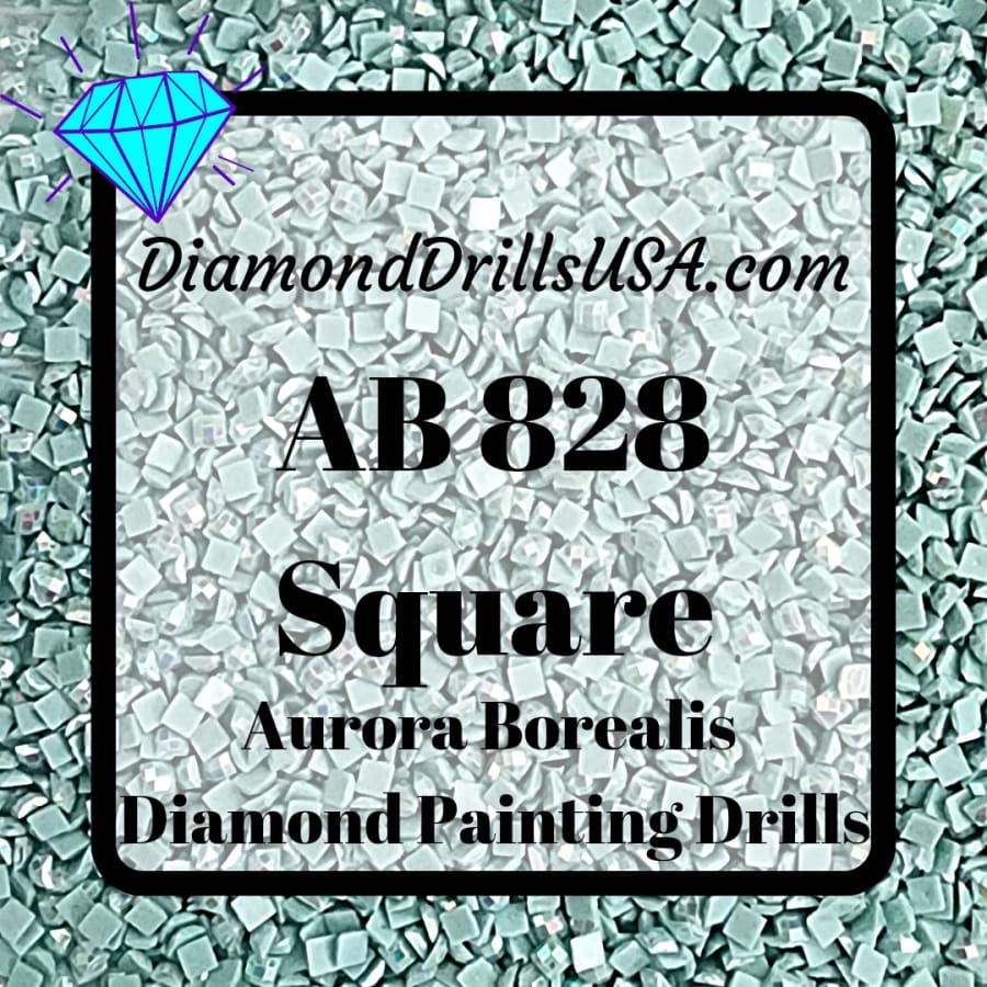 AB 828 SQUARE Aurora Borealis 5D Diamond Painting Drills 