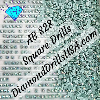 AB 828 SQUARE Aurora Borealis 5D Diamond Painting Drills