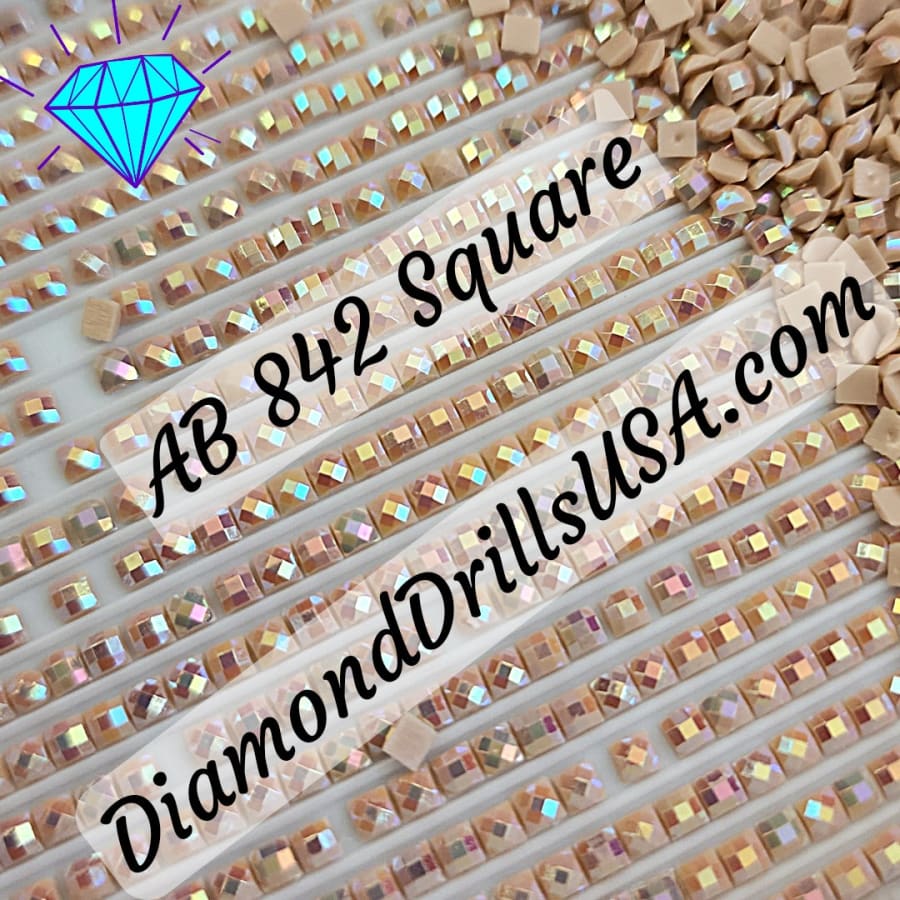 AB 842 SQUARE Aurora Borealis 5D Diamond Painting Drills 